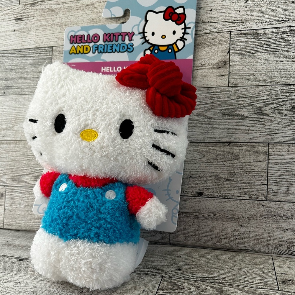 Hello kitty plush dog toy